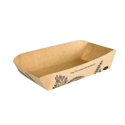 Alga Schale Rechteckig 160 x 85 x 40 mm Braun