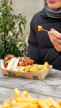 Alga Schale Rechteckig 160 x 85 x 40 mm Braun