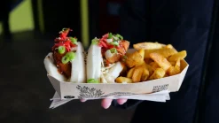 Alga Schale Rechteckig 160 x 85 x 40 mm Braun