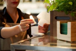 Besteckkästen Multi, Bambus 11 x 11 cm Braun