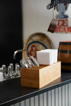 Besteckkästen Multi, Bambus ecoecho® 36 x 14 cm Nature