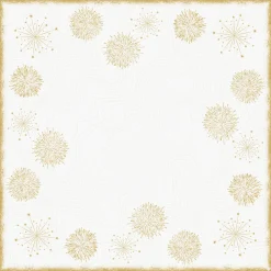 Bio Dunicel® Mitteldecken 84 x 84 cm Sparkly White
