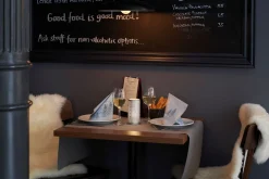 Bio Dunicel® Tête-à-Tête-Tischläufer 0,4 x 24 m Greige