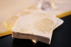 Bio Dunicel® Tête-à-Tête-Tischläufer 0,4 x 24 m Sparkly White