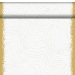 Bio Dunicel® Tête-à-Tête-Tischläufer 0,4 x 24 m Sparkly White