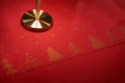 Bio Dunicel® Tête-à-Tête-Tischläufer 0,4 x 24 m Shimmer Trees