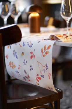 Bio Dunicel® Tête-à-Tête-Tischläufer 0,4 x 24 m Autumn Gradient