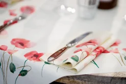 Bio Dunicel®-Mitteldecke 84 x 84 cm Poppy Charm