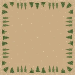 Bio Dunicel®-Mitteldecke 84 x 84 cm Humble trees