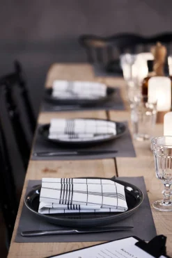 Bio Dunicel®-Tischset 30 x 40 cm Linnea Black