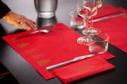 Bio Dunicel®-Tischset 30 x 40 cm Shimmer Trees