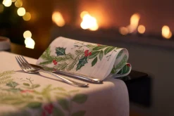 Bio Dunisoft® Serviette 40 x 40 cm Winter Greenery