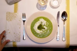 Bio Dunisoft® Serviette 40 x 40 cm Sparkly White