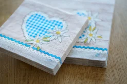 Bio Dunisoft® Serviette 40 x 40 cm Alpen Flair