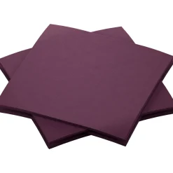 Bio Dunisoft® Serviette 20 x 20 cm Plum
