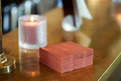 Bio Dunisoft® Serviette 20 x 20 cm Bordeaux