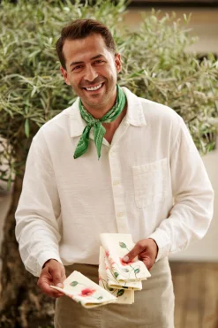 Bio Dunisoft® Serviette 40 x 40 cm Poppy Charm