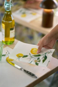 Bio Dunisoft® Serviette 40 x 40 cm Lemon Fiesta