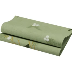 Bio Dunisoft® Serviette 40 x 40 cm Noel Pistachio