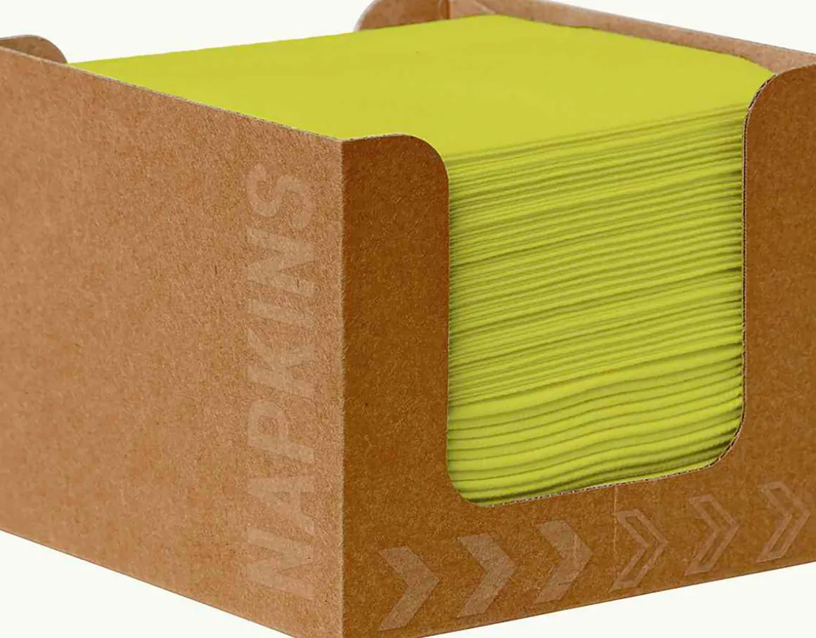 Bio Dunisoft® Serviette 20 x 20 cm Braun