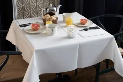 Bio Dunisoft® Serviette 48 x 48 cm Weiß