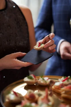 Bio Dunisoft® Serviette 20 x 20 cm Schwarz