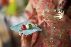 Bio Tissue-Serviette 24 x 24 cm Leaf Green 3-lagig