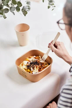 Brick Box Large 1200 ml Braun ungeteilt