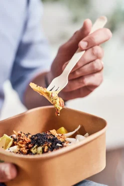 Brick Box Large 1200 ml Braun ungeteilt