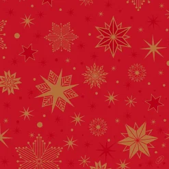 Classic-Serviette 40 x 40 cm Stargazing Red