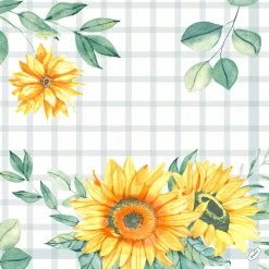 Classic-Serviette 40 x 40 cm Sunflower Day