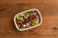 Cube Schale rechteckig 1200 ml Braun ungeteilt