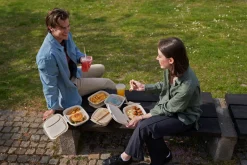 Cube Schale rechteckig 1200 ml Braun ungeteilt