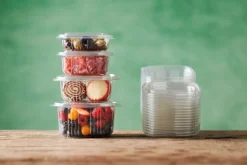 Deli Hinged 500 ml Transparent ungeteilt