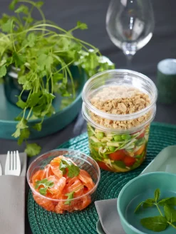 Deli-Schale Crystal 500 ml Transparent ungeteilt