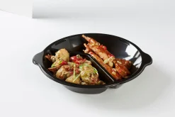 DF Pearl M2 220 x 42 mm Schwarz 2-Teilung