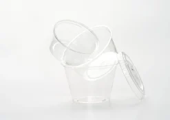 Dressingbecher 100 ml Transparent ungeteilt