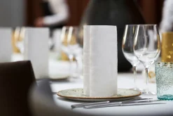 Duni Elegance®-Serviette Lily 40 x 40 cm Bordeaux