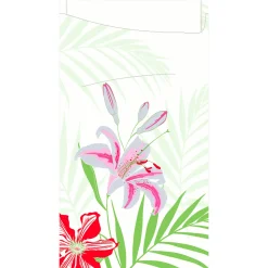 Duni Sacchetto® Dunisoft® 11,5 x 23 cm Tropical Lily