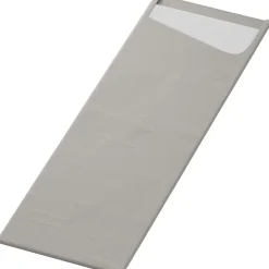 Duni Sacchetto® Slim Bio Dunisoft® 7 x 23 cm Grau