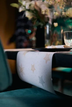 Dunicel® 3 in 1 0,4 x 4,8 m Snowstars White