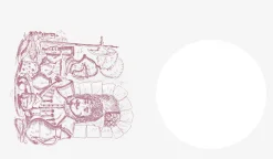 Dunicel® Lätzchen 40 x 60 cm Ritter