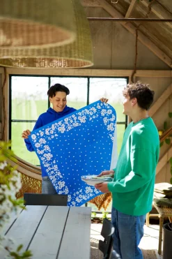 Dunicel® Mitteldecke 84 x 84 cm Sunny Day Blue