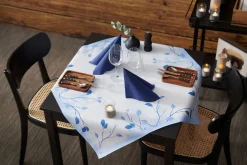 Dunicel® Mitteldecken 84 x 84 cm Frosted Winter