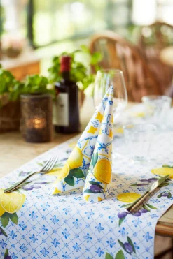 Dunicel® Mitteldecken 84 x 84 cm Mediterrian