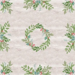 Dunicel® Mitteldecken 84 x 84 cm Winter Greenery