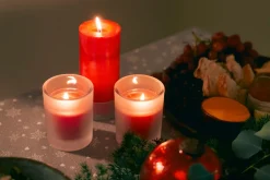 Dunicel® Tischdecke 138 x 220 cm Winter Flakes