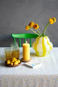 Dunicel® Tischdecke 138 x 220 cm Bunnies & Eggs