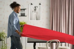 Dunicel® Tischdecke 118 x 180 cm Rot