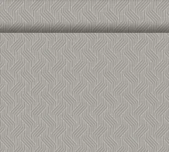 Dunicel® Tête-à-Tête-Tischläufer 0,4 x 24 m Woven Granite Grey